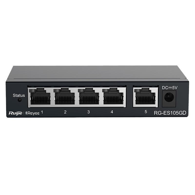 REYEE RG-ES105GD 5 PORT GIGABIT SWITCH METAL KASA