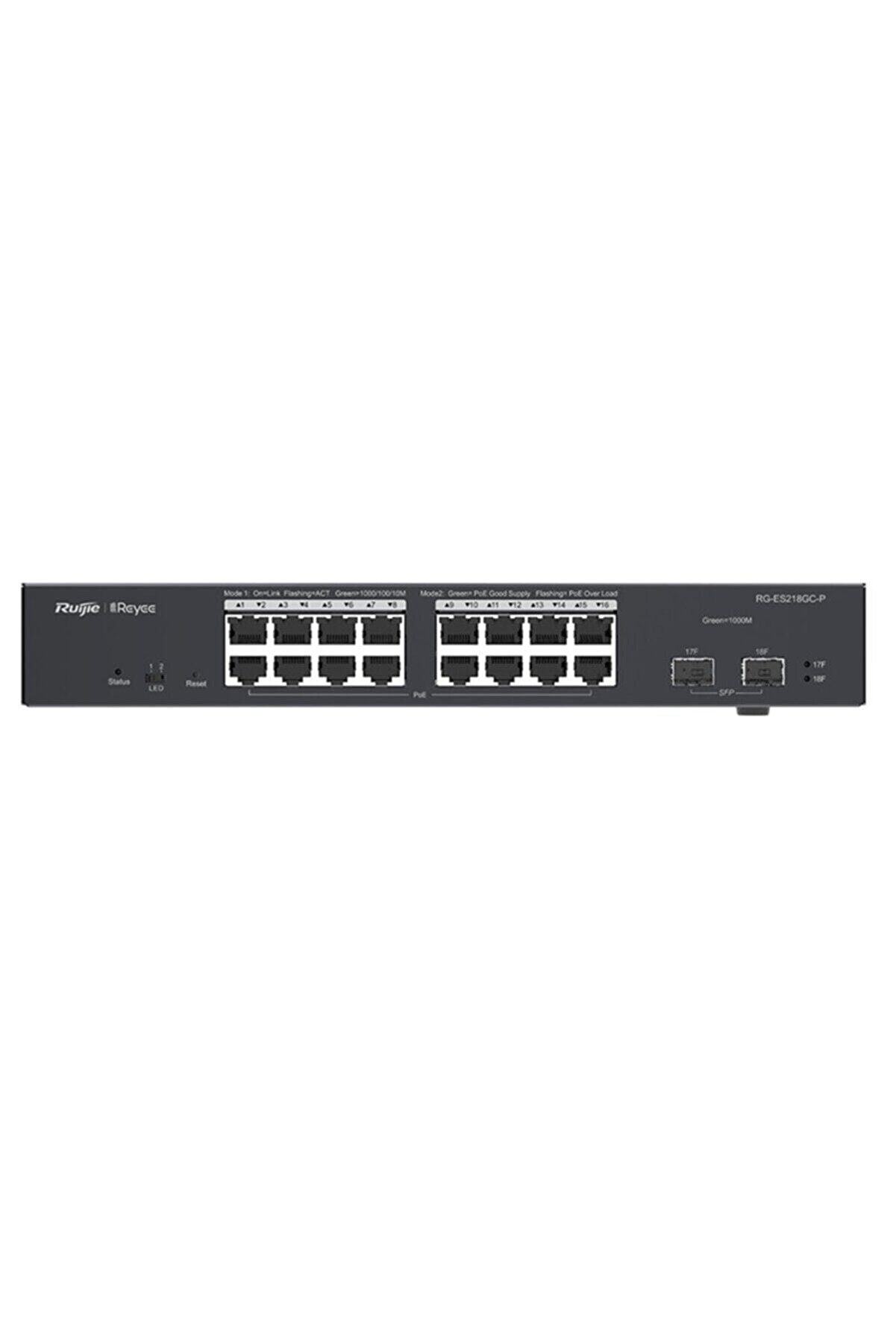 REYEE RG-ES218GC-P 16 PORT GIGABIT 16 PORT POE SWITCH 2SFP