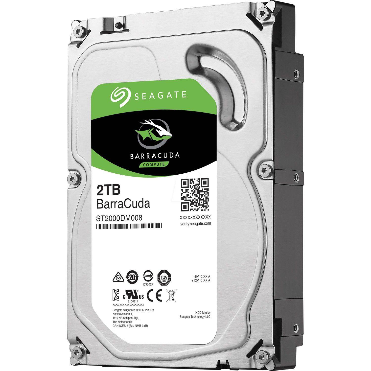 SEAGATE ST2000DM008 2TB 3.5'' 7200RPM 256MB SATA3 BARRACUDA DAHILI HARDDI