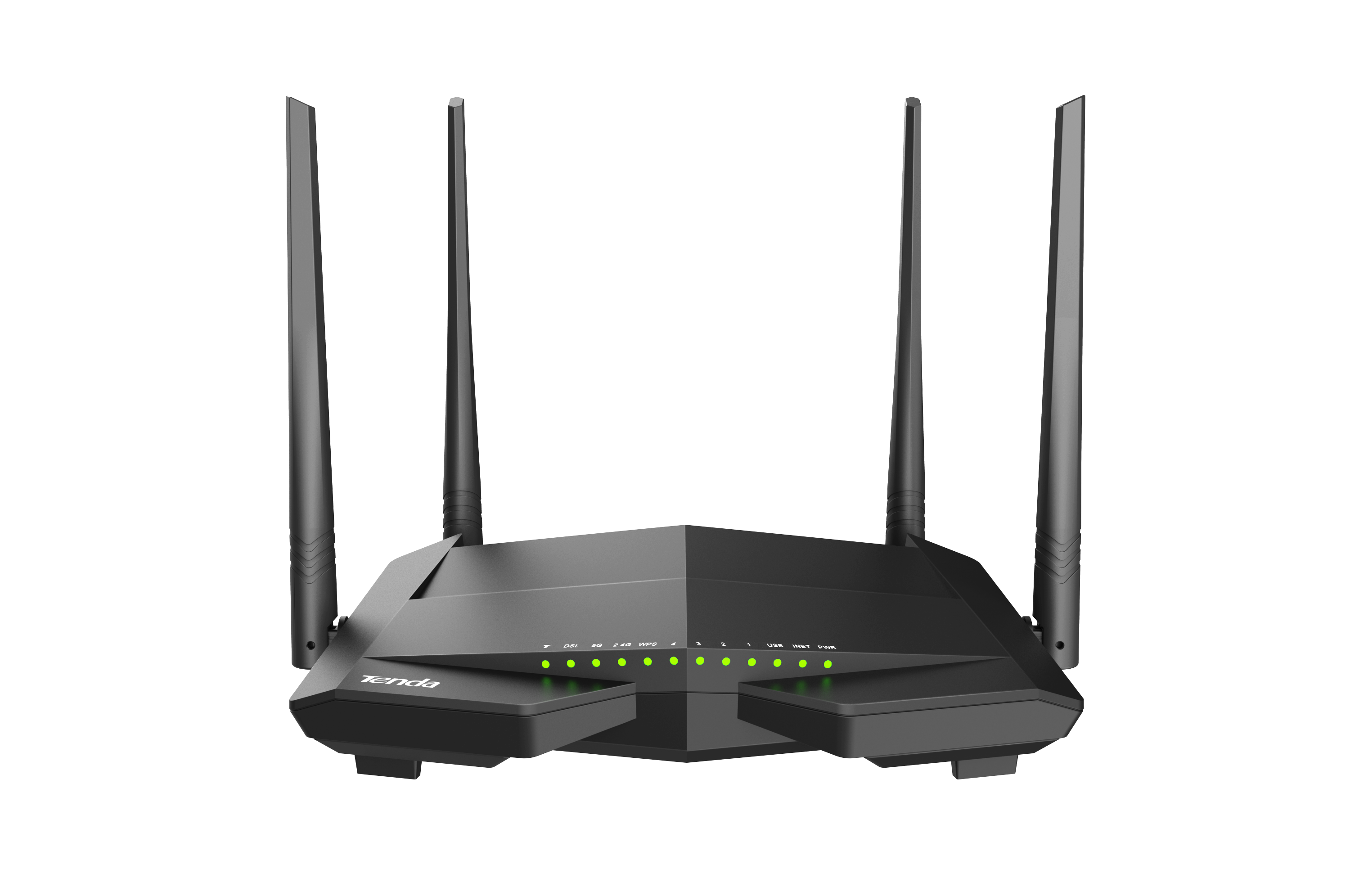 TENDA V12 4 PORT AC1200MBPS DUAL BAND VDSL MODEM