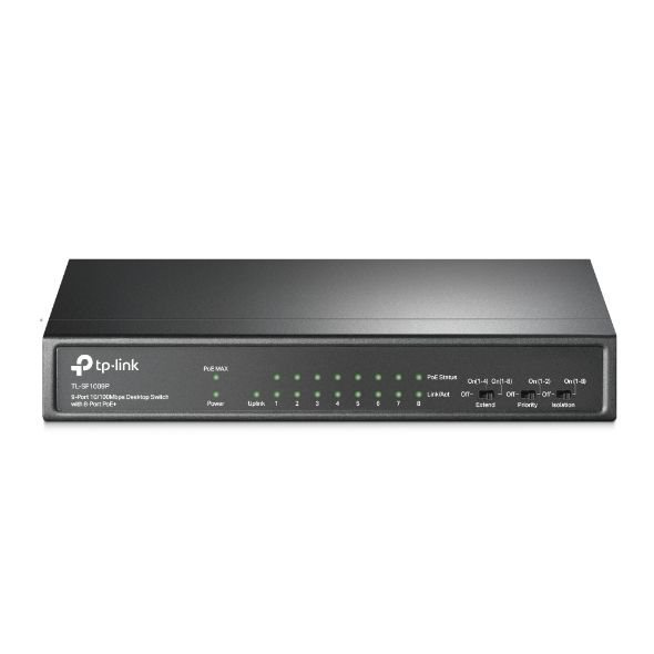 TL-SF1009P TP-LINK SWITCH 9 PORT 4POE