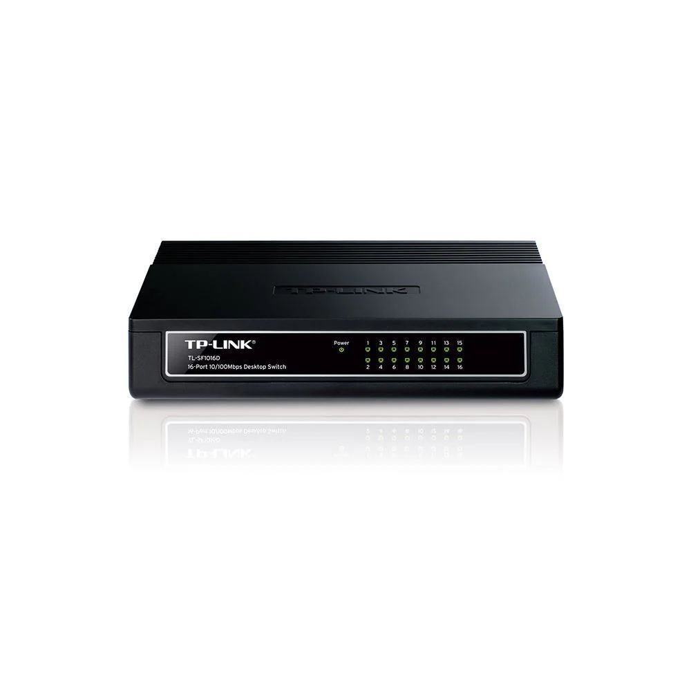 TL-SF1016D TP-LINK 16 PORT 10-100 MASAUSTU SWTCH