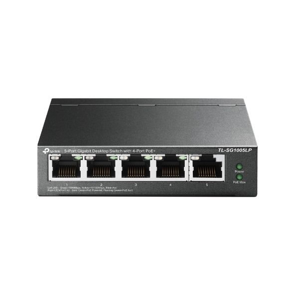 TL-SG1005LP TP-LINK 5 PORT GIGABIT 4 PORT POE SWITCH