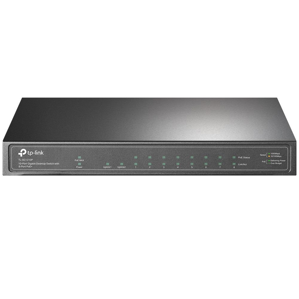 TL-SG1210P TP-LINK SWITCH 10 PORT 8POE