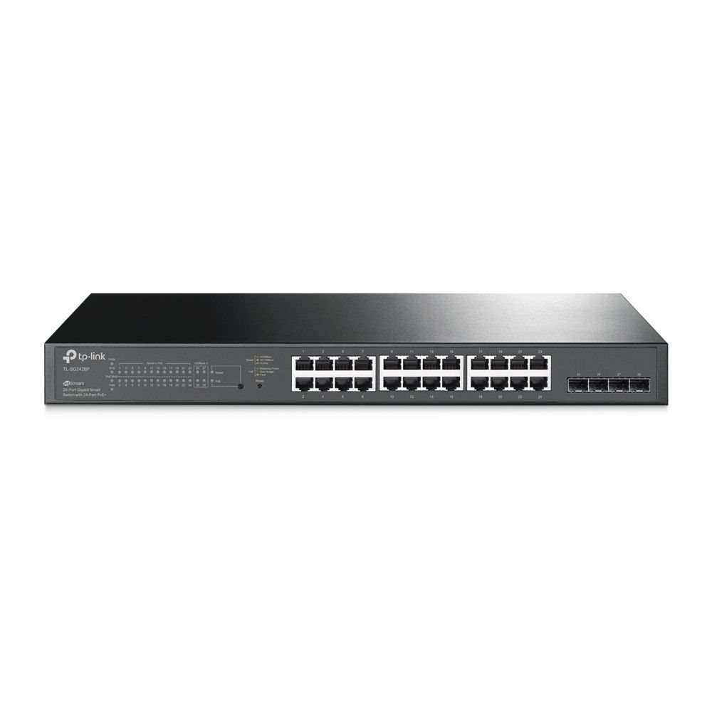 TL-SG2428P TP-LINK JETSTREAM 28 PORT 4 SFP 250W POE SWITCH