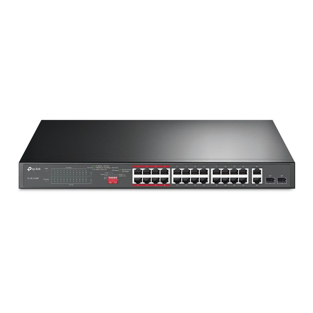 TL-SL1226P TP-LINK SWITCH 26 PORT 24POE