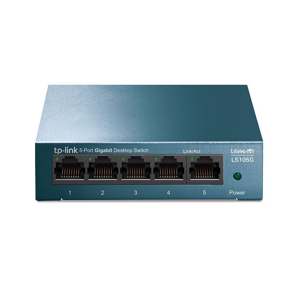 TP-LINK LS105G 5 PORT GIGABIT LITEWAVE SWITCH(CELIK KASA)