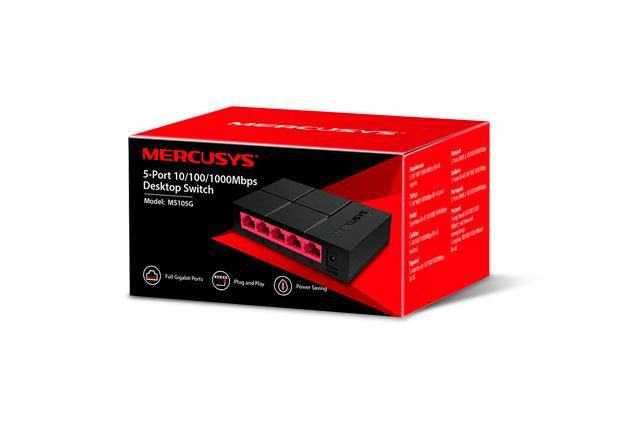 TP-LINK MERCUSYS MS105G 5 PORT GIGABIT SWITCH 