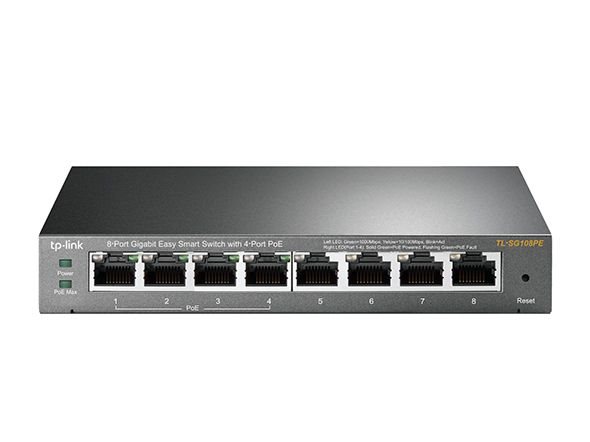 TP-LINK TL-SG108PE 8 PORT GIGABIT EASY SMART SWITC