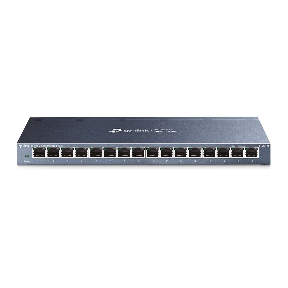 TP-LINK TL-SG116 16 PORT GIGABIT MASAUSTU SWITCH