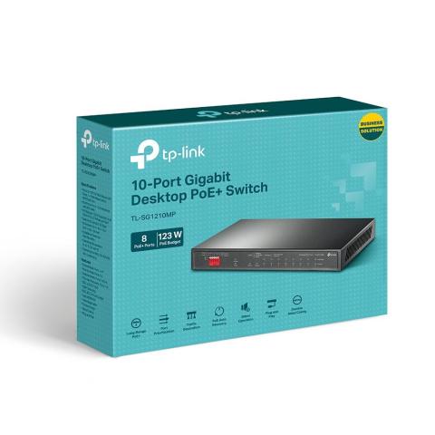 TP-LINK TL-SG1210MP 10-PORT POE SWITCH