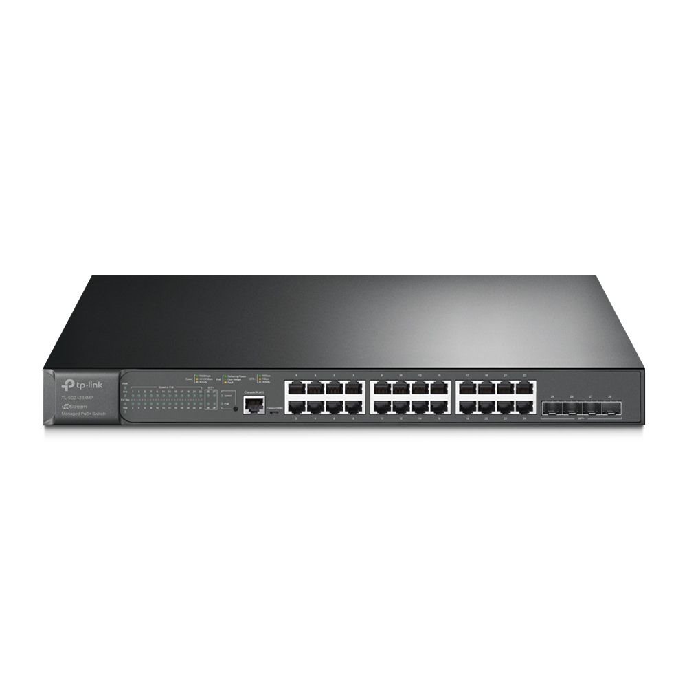 TP-LINK TL-SG3428XMP 24 PORT GIGABIT L2 YONETILEBILIR POE SWITCH