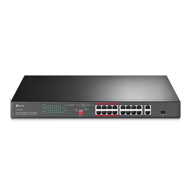 TP-LINK TL-SL1218P 16 PORT GIGABIT SWITCH*