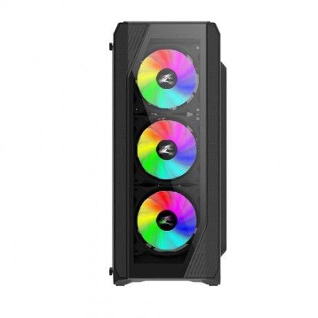 ZALMAN N5TF 600W 4X RGB FAN TEMBERLIATX MIDT KASA