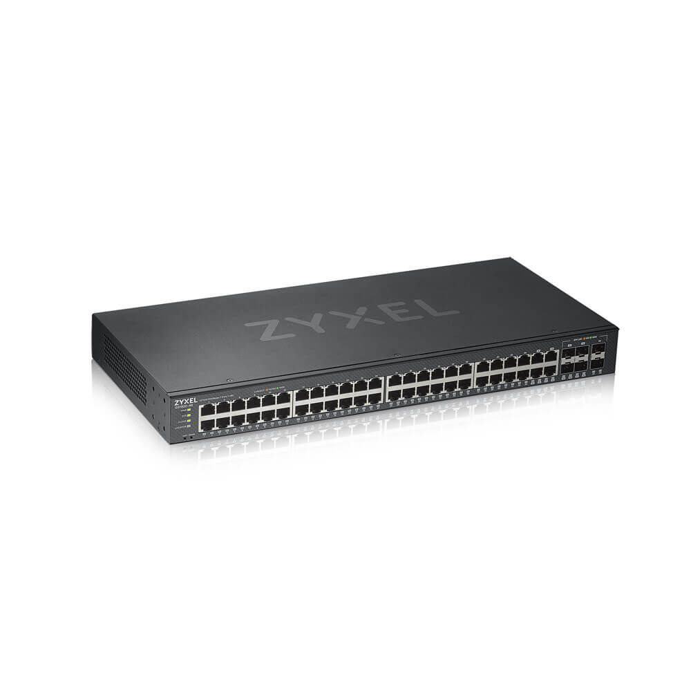 ZYXEL GS1920-48 V2 44 PORT 10-100-1000+4XSFP L2 HYBRID NEBULAFLEX YONETIL