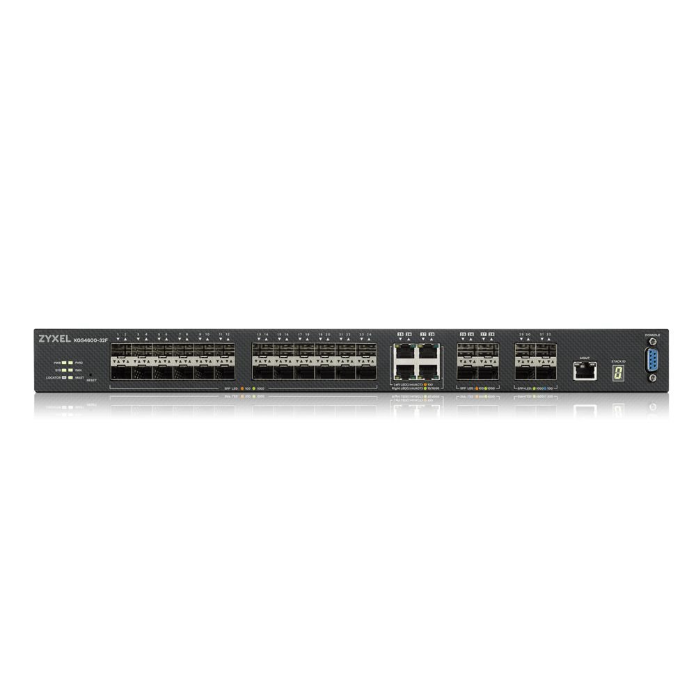 ZYXEL XGS4600-32F 28- PORT GBE L3 MANAGED SWITCH WITH 4 SFP + UPLINK